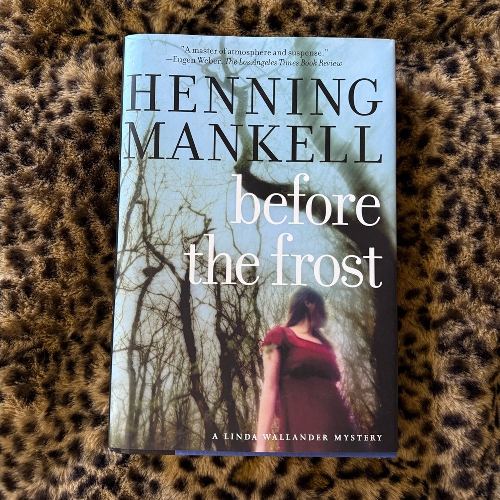 Henning Mankell 'Before the Frost' Book